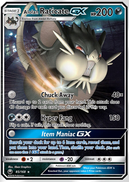 Alolan Raticate-GX