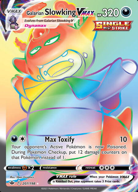 Galarian Slowking VMAX