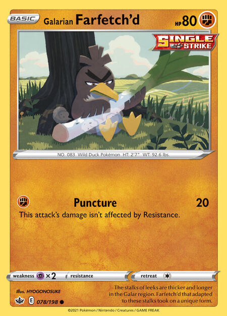 Galarian Farfetch'd