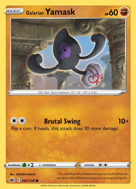 Galarian Yamask