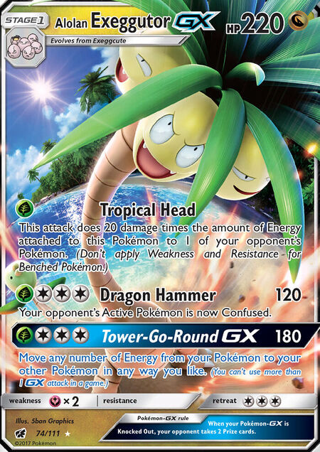 Alolan Exeggutor-GX