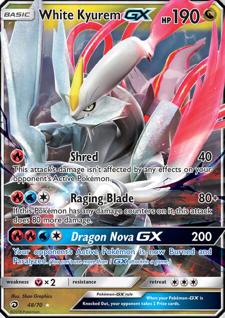 White Kyurem-GX