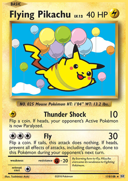 Flying Pikachu