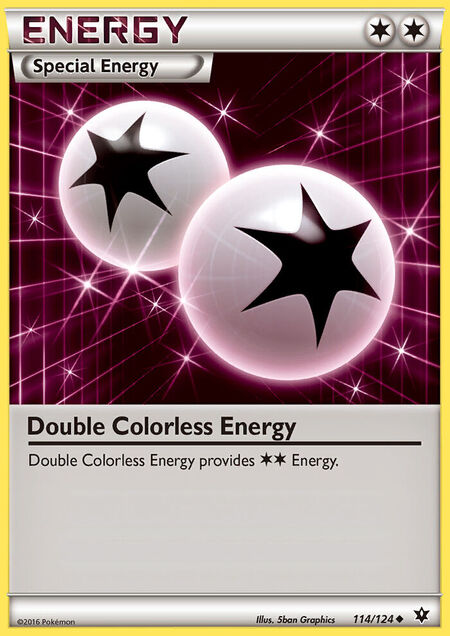 Double Colorless Energy