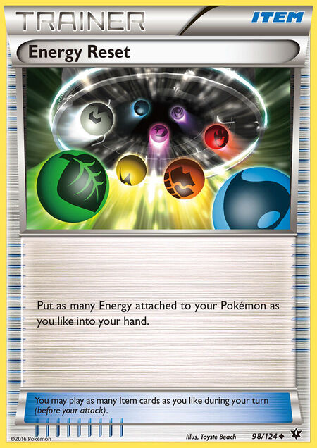 Energy Reset