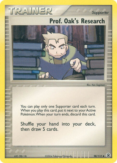 Professor Oak's Research