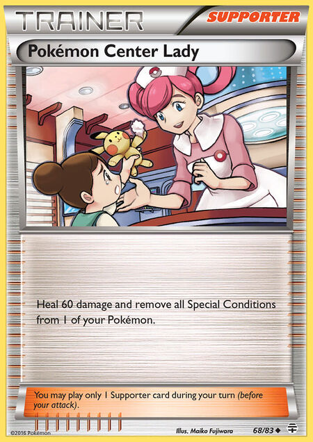 Pokémon Center Lady
