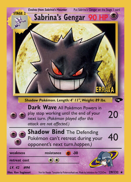 Sabrina's Gengar