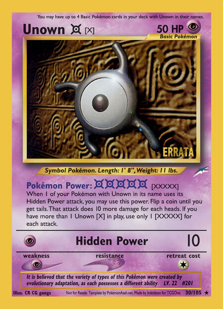 Unown X