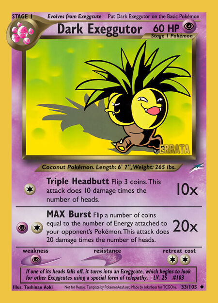 Dark Exeggutor