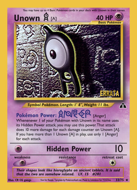 Unown A