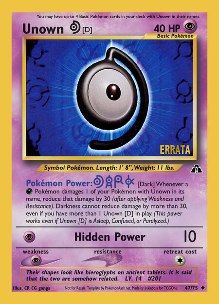 Unown D
