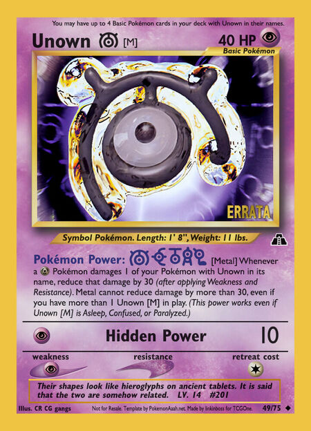 Unown M