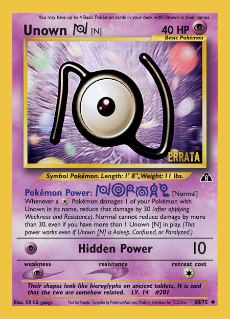 Unown N