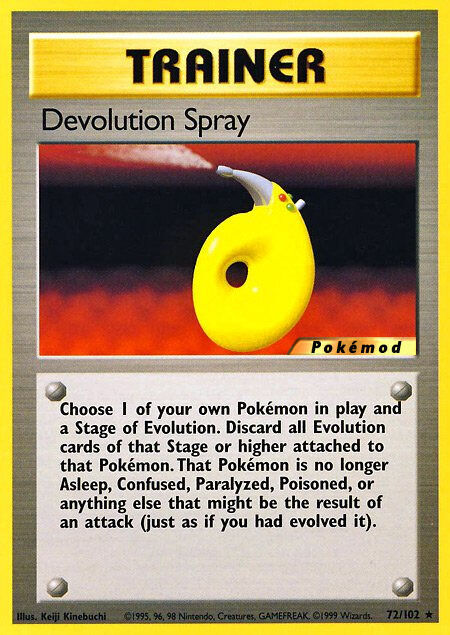 Devolution Spray