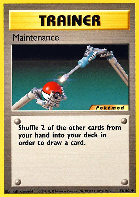Maintenance