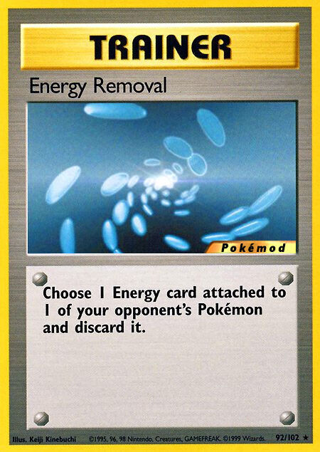 Energy Removal
