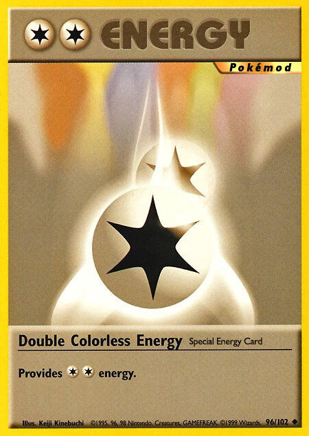 Double Colorless Energy