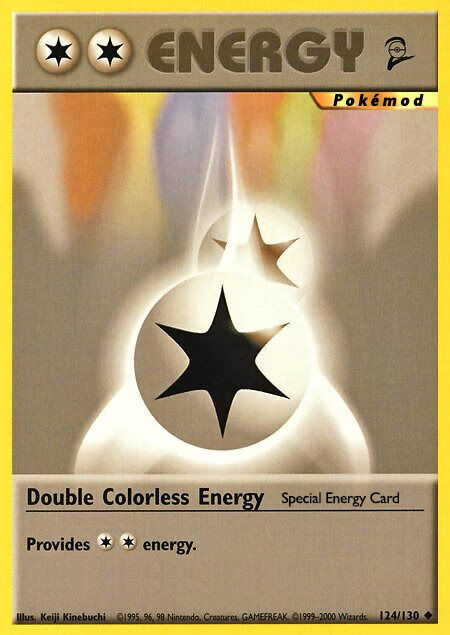 Double Colorless Energy