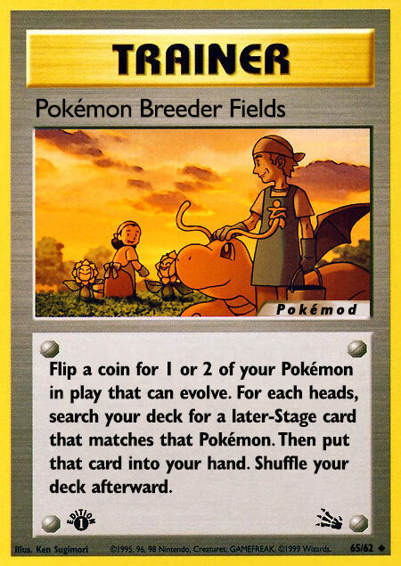 Pokémon Breeder Fields