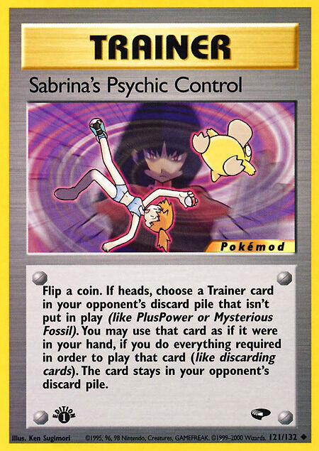Sabrina's Psychic Control