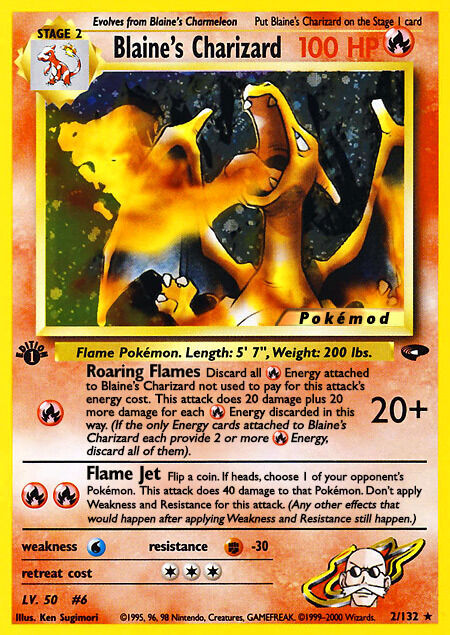Blaine's Charizard