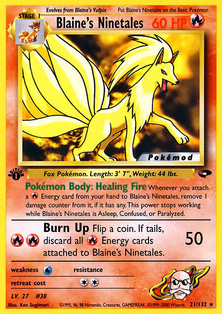 Blaine's Ninetales
