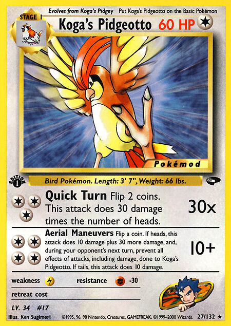 Koga's Pidgeotto
