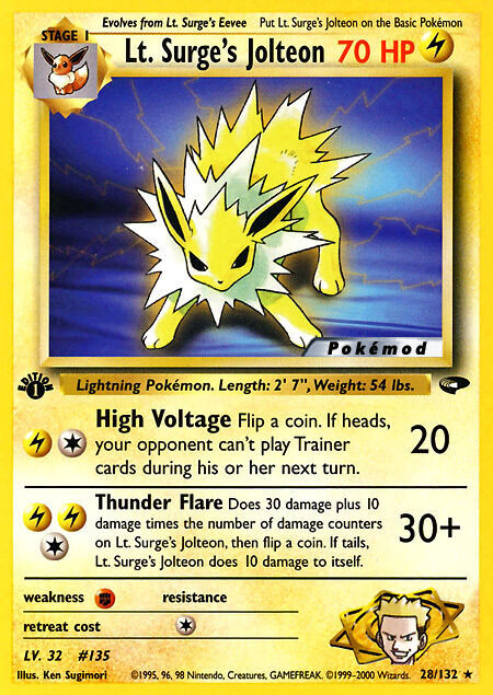 Lt. Surge's Jolteon