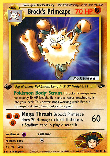 Brock's Primeape