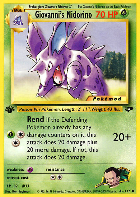 Giovanni's Nidorino