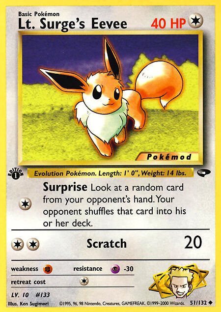 Lt. Surge's Eevee