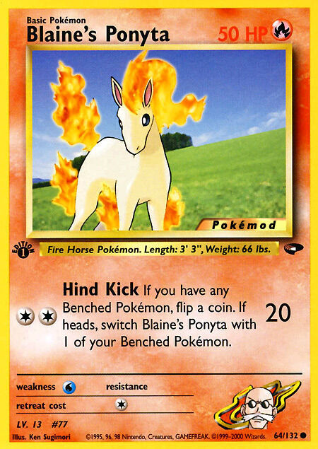 Blaine's Ponyta