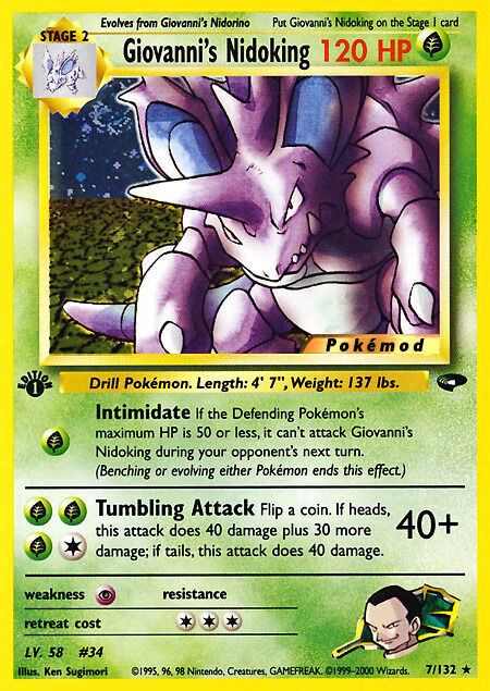 Giovanni's Nidoking
