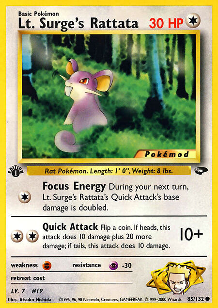 Lt. Surge's Rattata