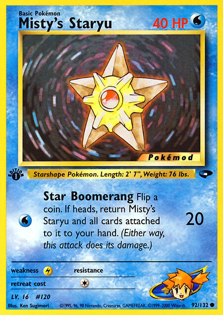 Misty's Staryu