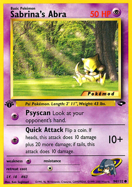 Sabrina's Abra