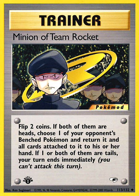 Minion of Team Rocket