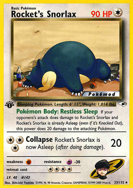 Rocket's Snorlax