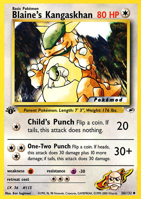 Blaine's Kangaskhan
