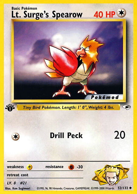 Lt. Surge's Spearow