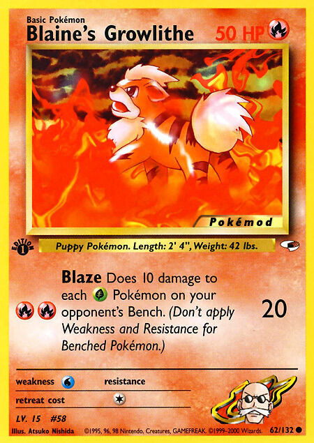 Blaine's Growlithe