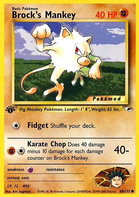 Brock's Mankey