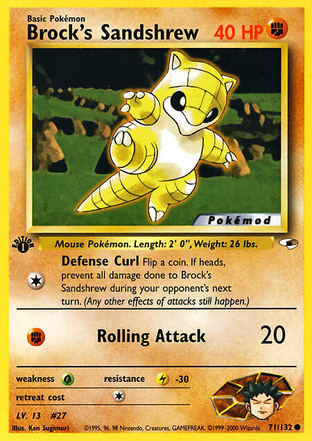 Brock's Sandshrew