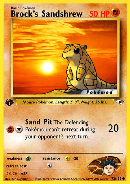 Brock's Sandshrew