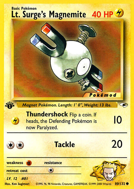 Lt. Surge's Magnemite