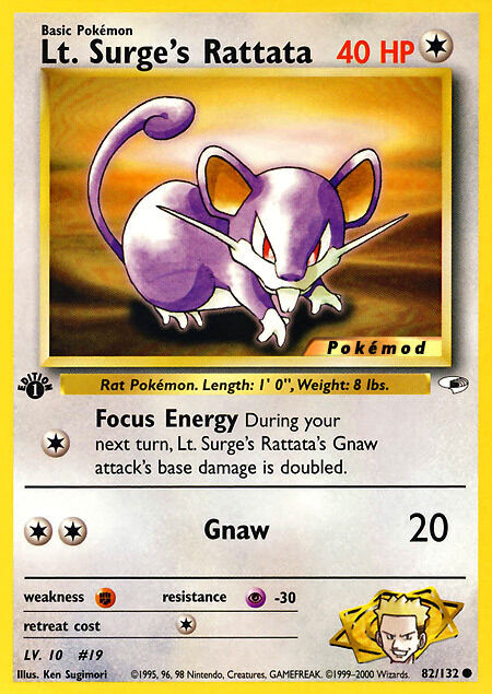 Lt. Surge's Rattata