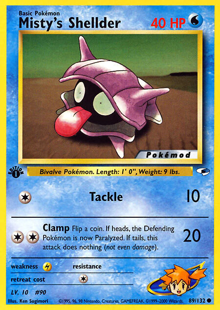 Misty's Shellder