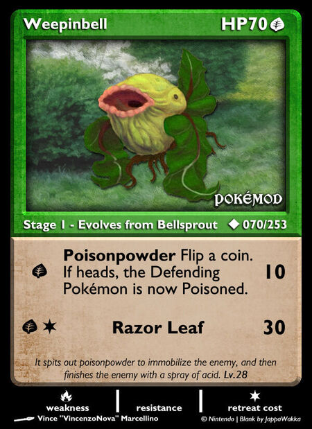 Weepinbell