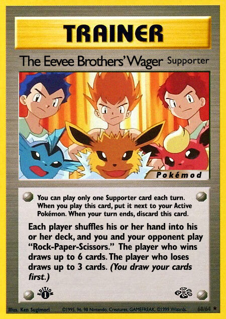 The Eevee Brothers' Wager